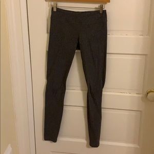 Black & Grey Herringbone leggings